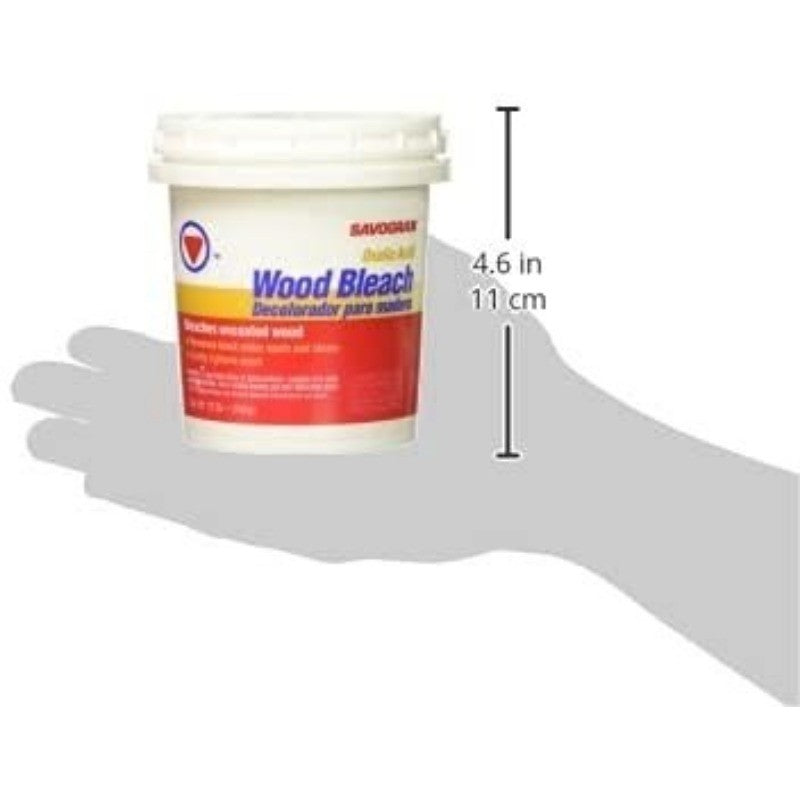 Wood Bleach 12 oz Pack of 6 - Fast-Acting Wood Stripping and Stain Removal