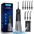 Cordless Water Flosser for Teeth Cleaning with 8 Tips & 5 Modes