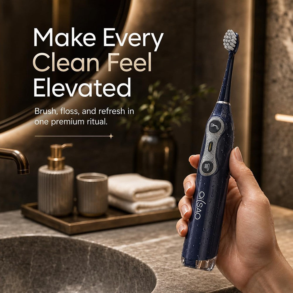 Electric Toothbrush with Water Flosser 3-in-1 Sonic Oral Care Kit