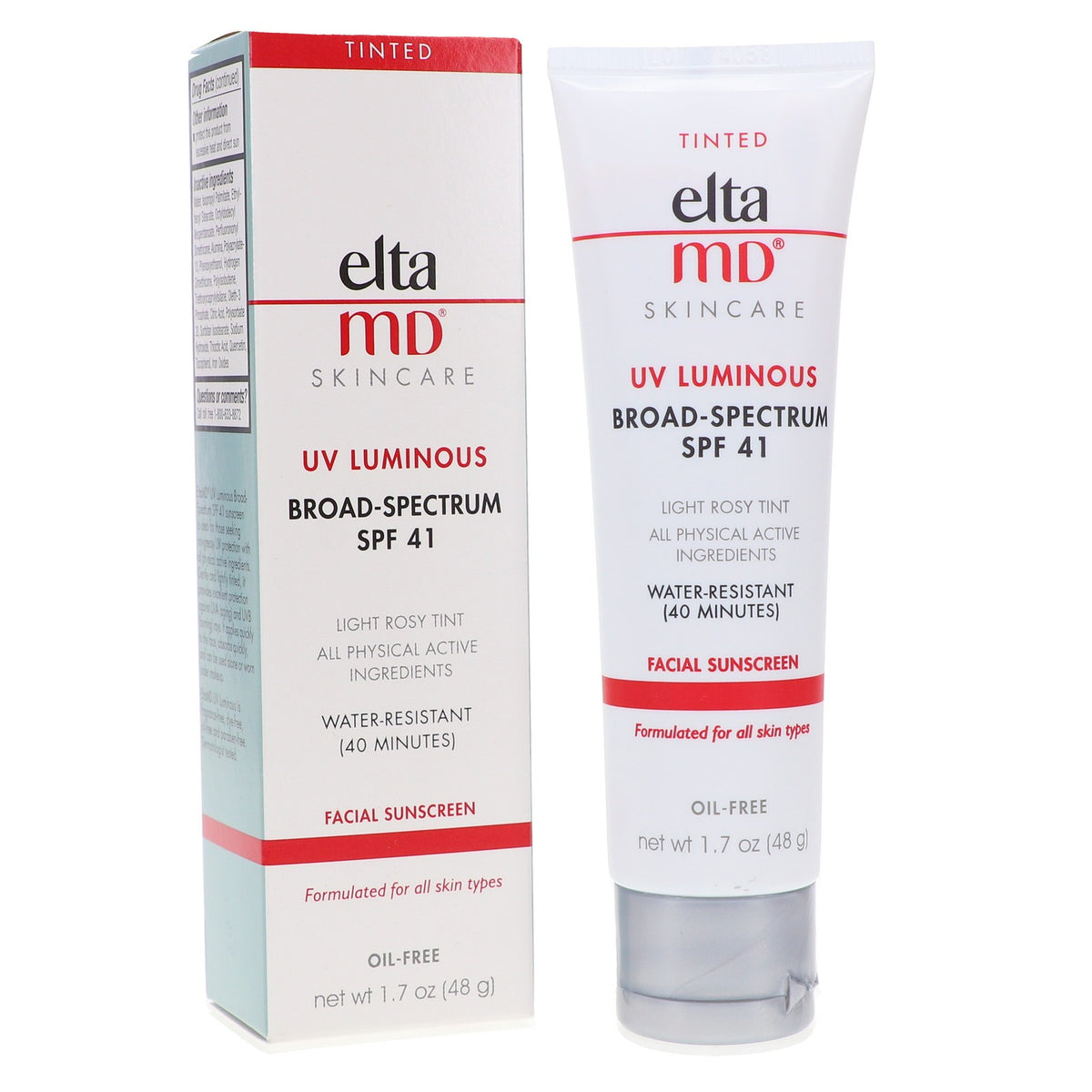 Broad Spectrum SPF 41 Facial Sunscreen with Color Correction - 1.7 oz