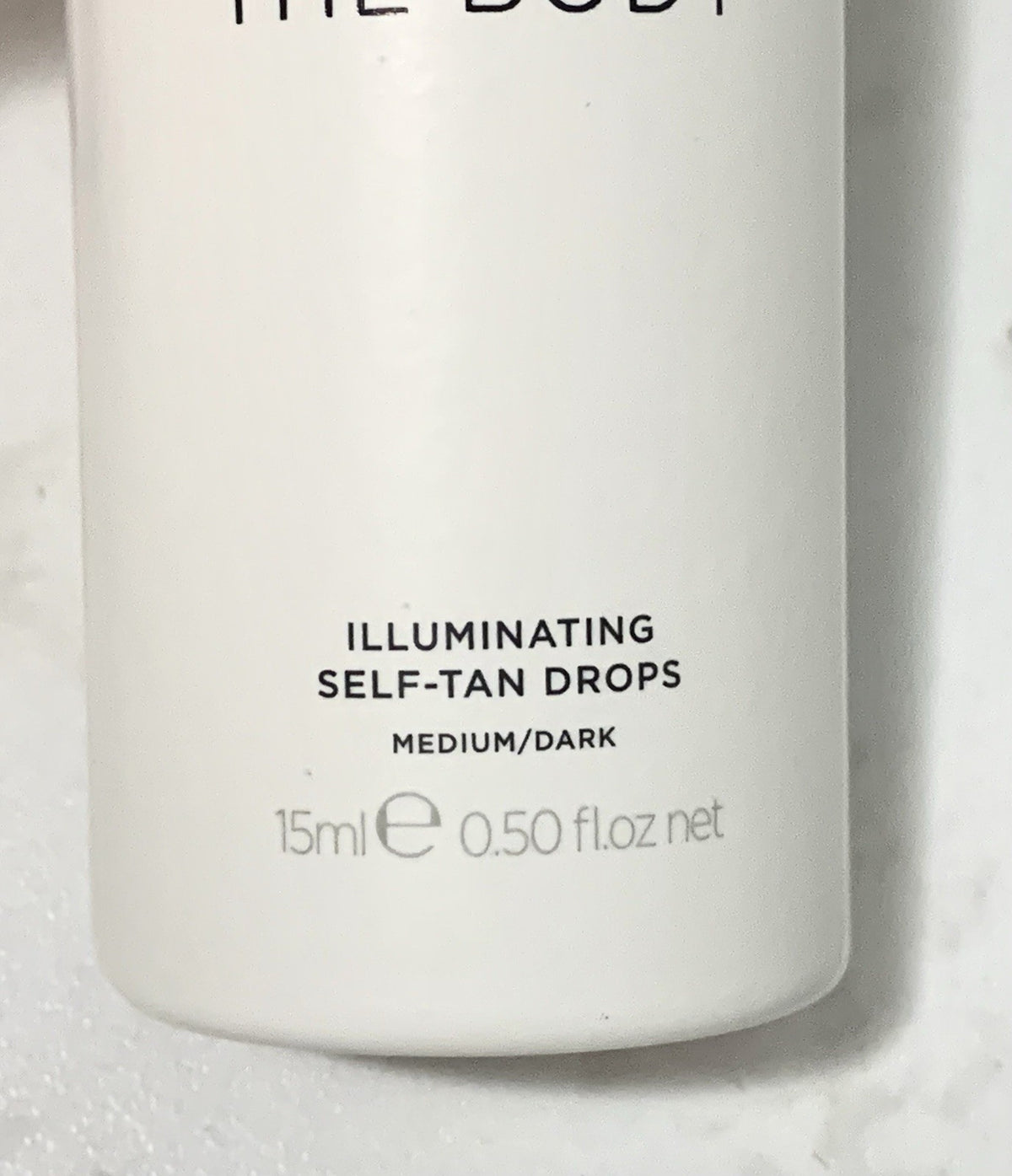 Travel Size Self-Tan Drops Medium Dark 0.5 oz - Illuminating Body Tan