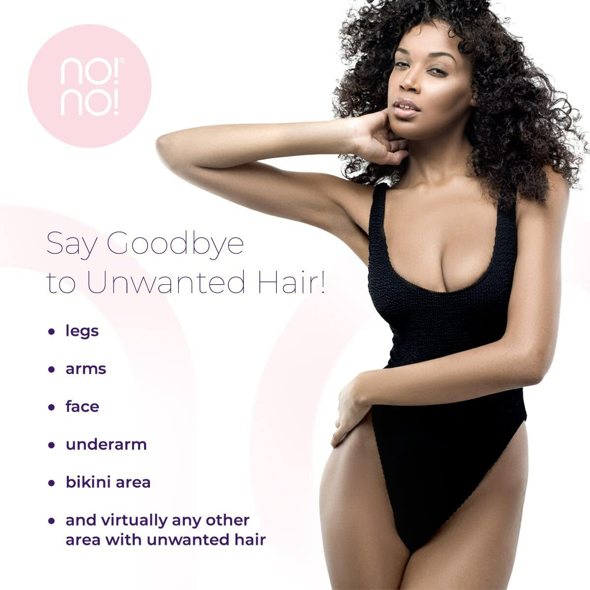 No!No! Pro Plus Rose Hair Removal System - Painless, Full Warranty