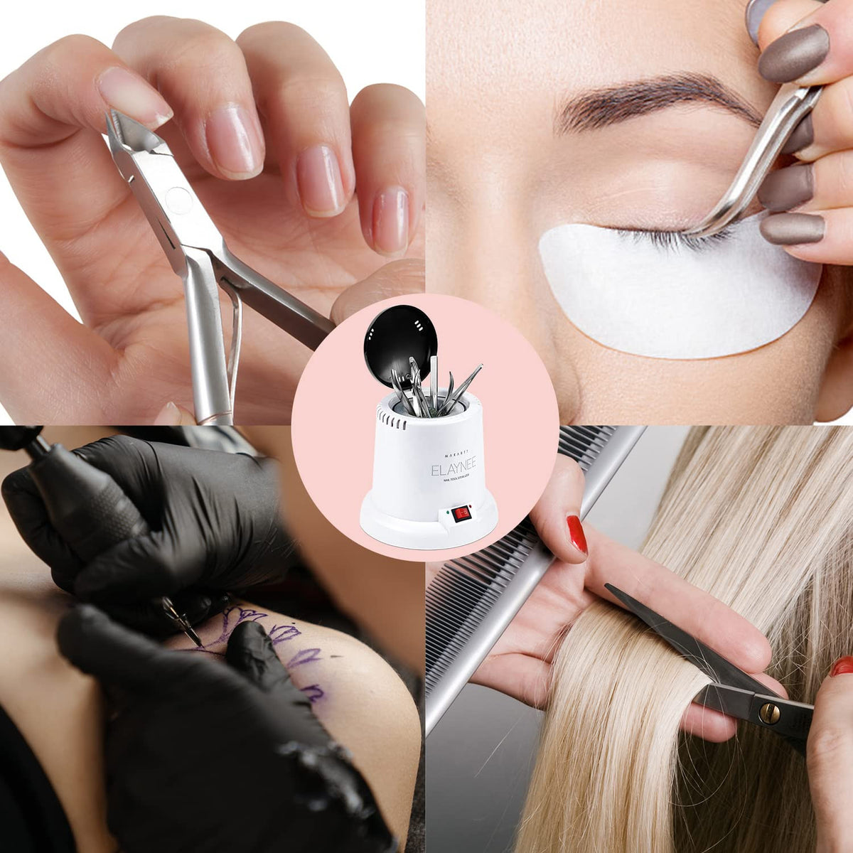 Metal Tool Sterilizer for Manicure Autoclave Salon & Spa Use