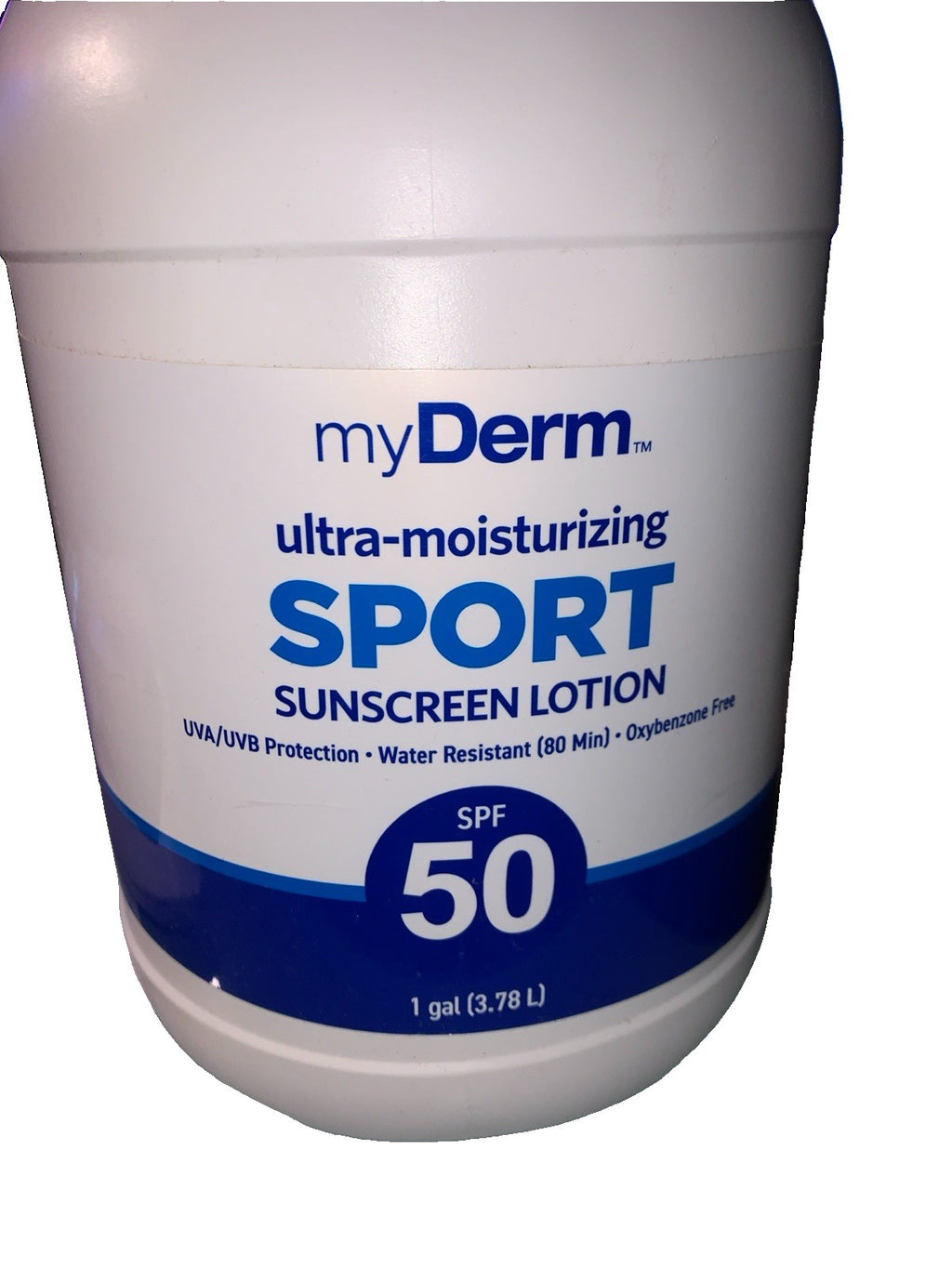 Ultra Sunscreen SPF 50 - Moisturizing Sport Sunscreen Gallon