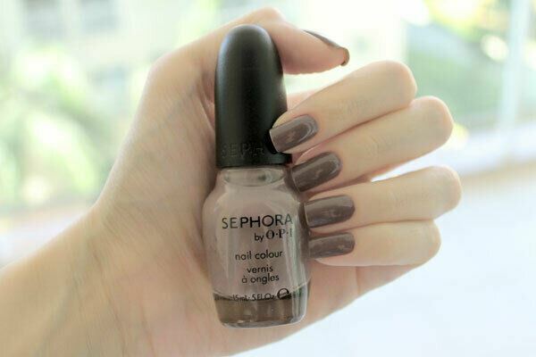 2-Pack Neutral Purple Grey Taupe Nail Polishes - Long-Lasting & Chip-Resistant