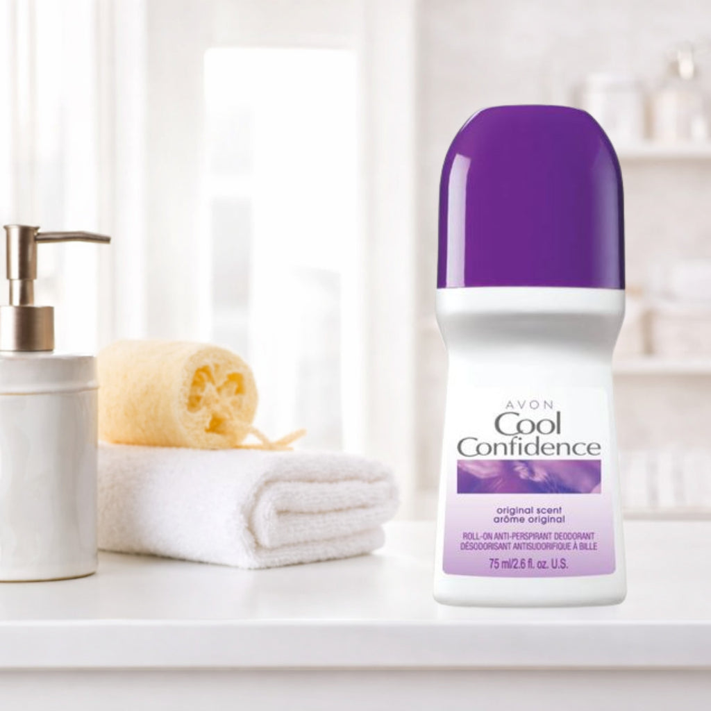 Pack of 20 Avon Cool Confidence Original Roll-On Deodorant 2.6 fl oz
