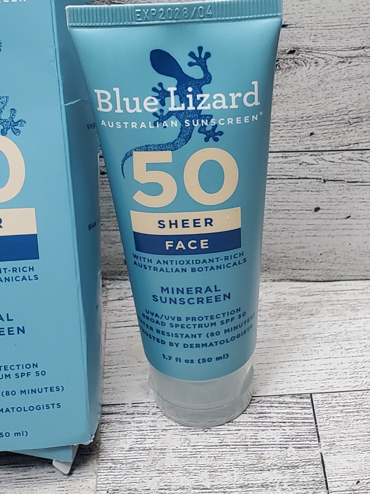 Mineral Sunscreen Face Lotion SPF 50 - Lightweight, Hydrating, 1.7 oz