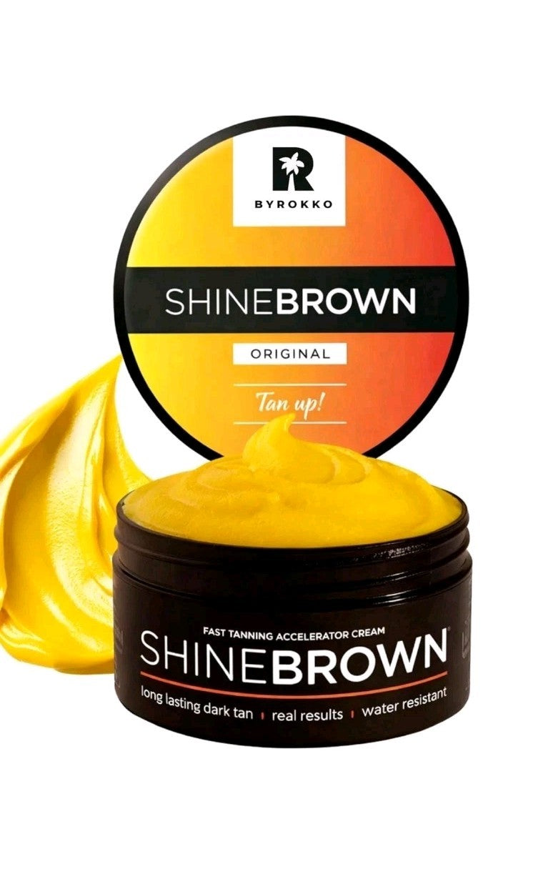 Premium Tanning Accelerator Lotion - Shine Brown 6.4 Fl Oz