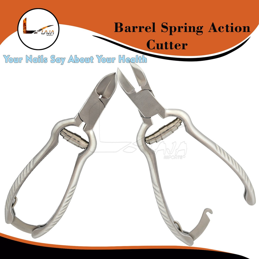Heavy Duty Podiatrist Toenail Clippers for Thick & Ingrown Nails - 5.5 Inch Stainless Steel