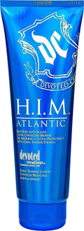 Men's Tanning Lotion with Anti-Orange Bronzer & Tattoo Protection - Deep Dark