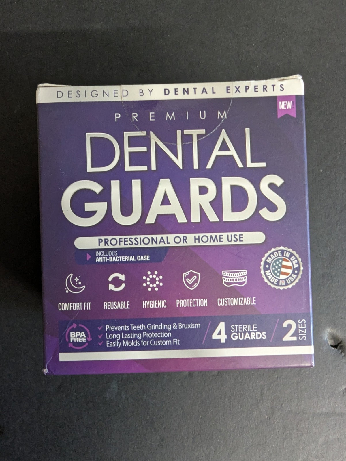 Professional Dental Mouthguards 2 Sizes Custom Fit Made in USA
