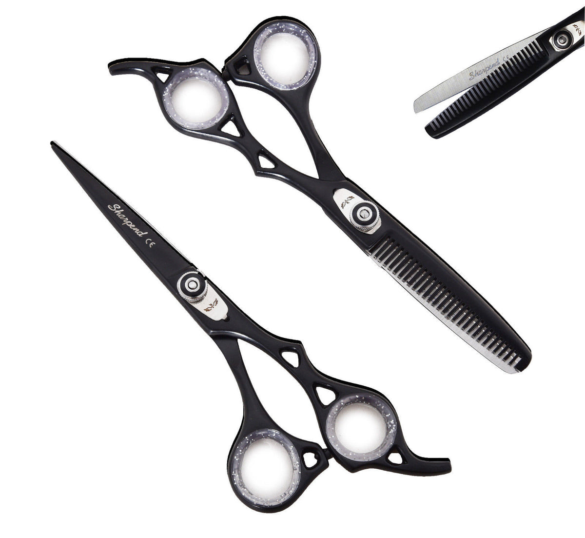 Professional Hairdressing Thinning & Cutting Scissors Set - 6.5 Inch