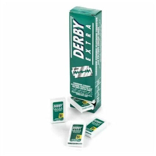 Double Edge Razor Blades - Stainless Steel 100 Pack for Safety Shavers