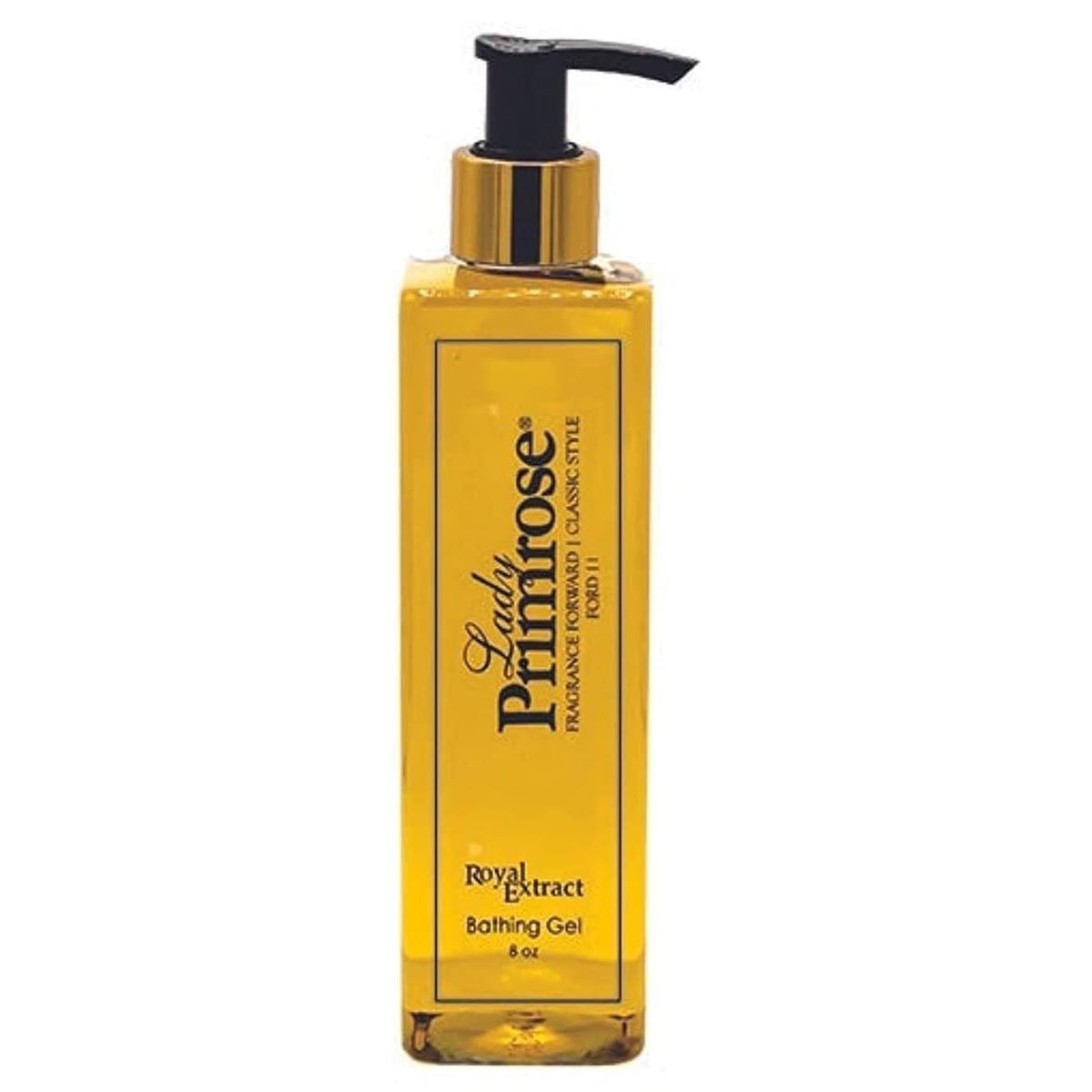 Lady Primrose Bathing Gel 8 Oz Royal Extract Hydrating Skin Cleanser