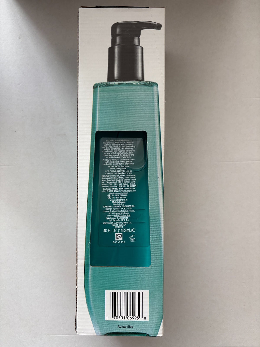 Neutrogena Rainbath Ocean Mist Shower & Bath Gel 40 fl oz Replenishing