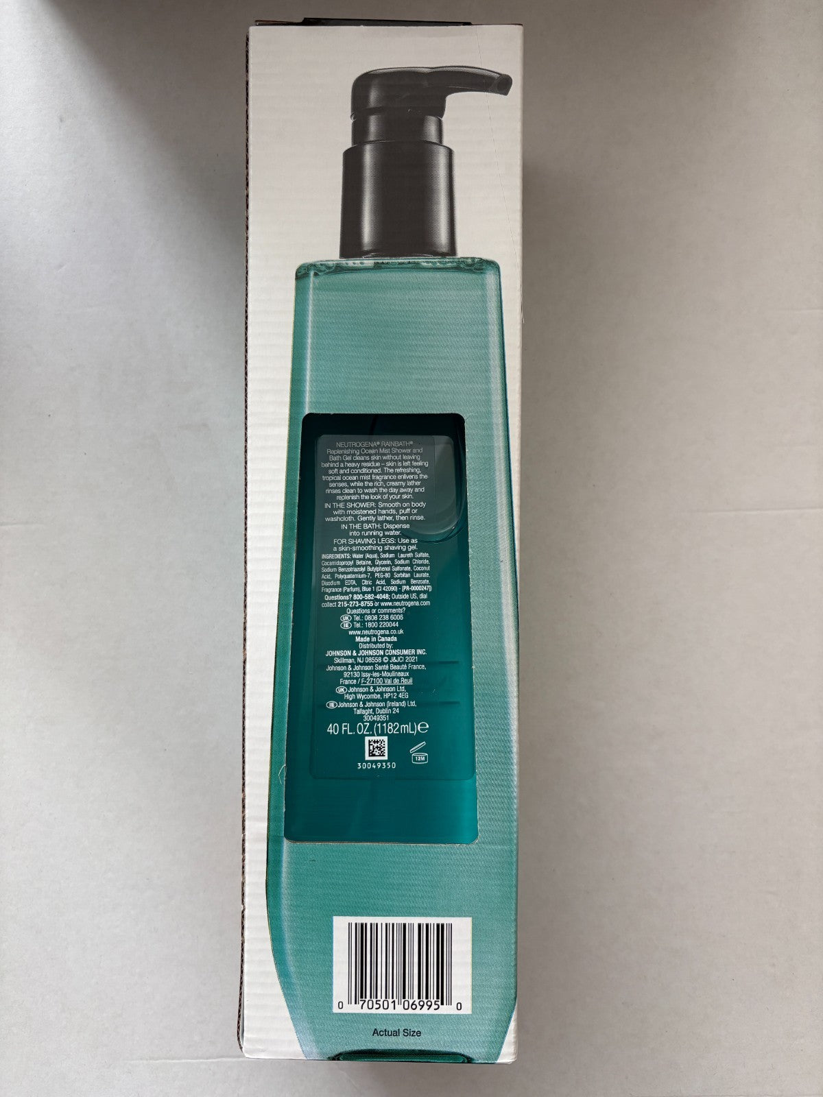Neutrogena Rainbath Ocean Mist Shower & Bath Gel 40 fl oz Replenishing