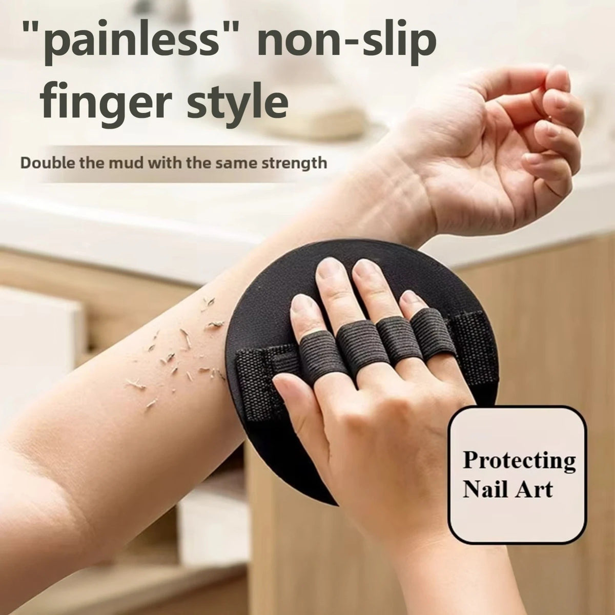 Silicone Body Exfoliating Shower Brush Dead Skin Remover Massage Tool