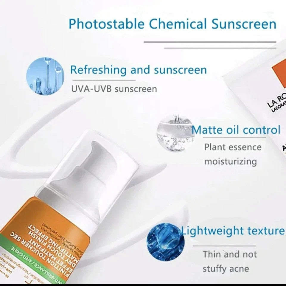 Oil-Free Sunscreen SPF 50+ for Oily & Sensitive Skin - Matte Finish