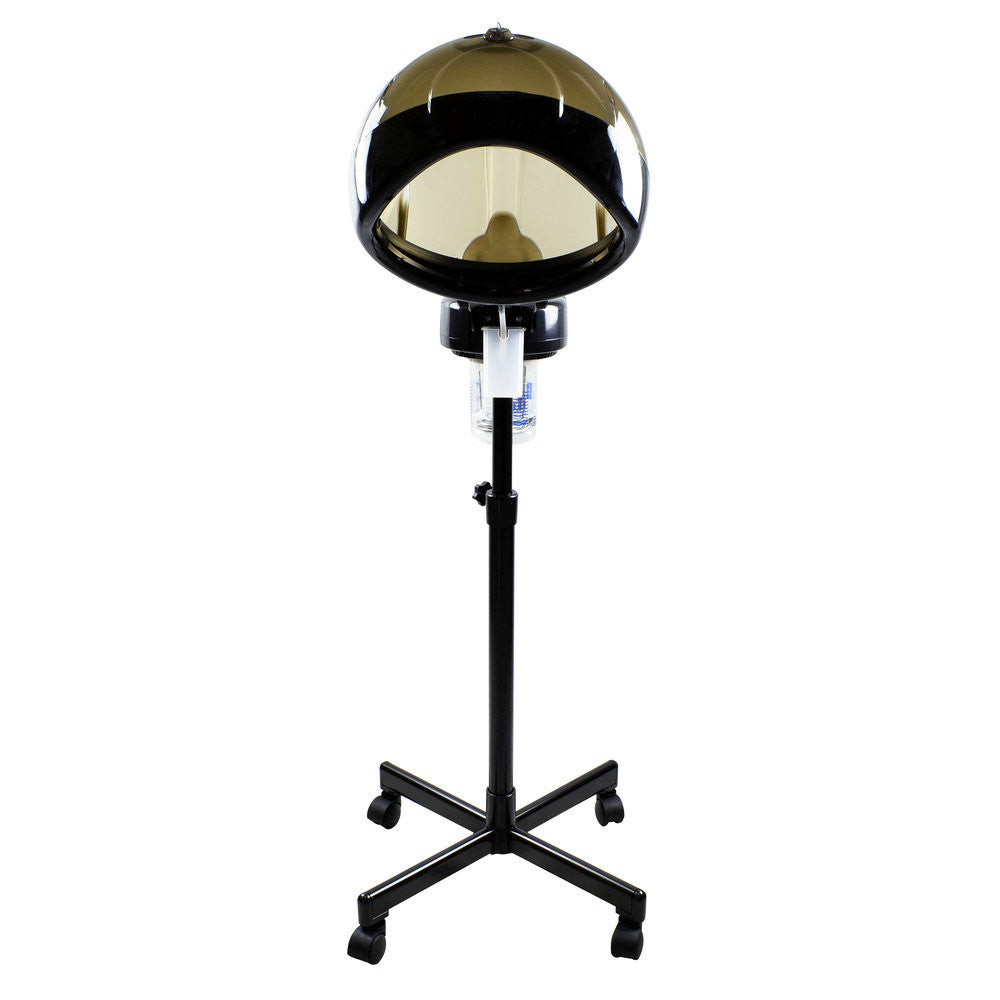 Professional Salon Hair Steamer with Rolling Stand and Adjustable Hood