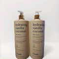 Hydrating Vanilla Coconut Body Wash Pack of 2 - 33.8 Fl Oz Each