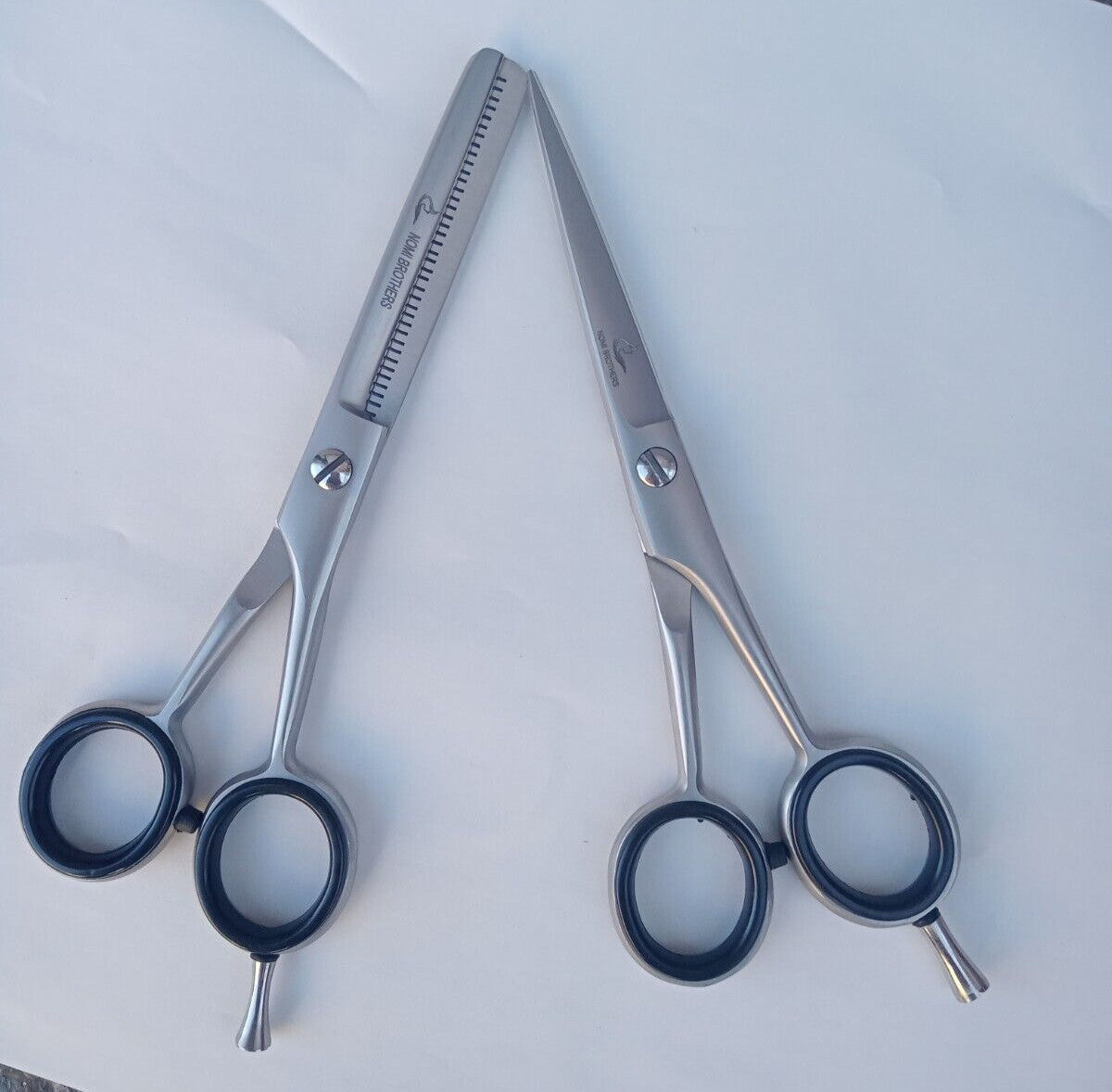 Professional Hair Cutting Shears & Thinning Scissors Set - 5.5 inch