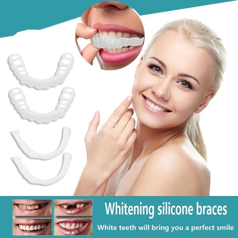 Temporary Dental Veneers Kit - Instant Smile Makeover for Men & Women
