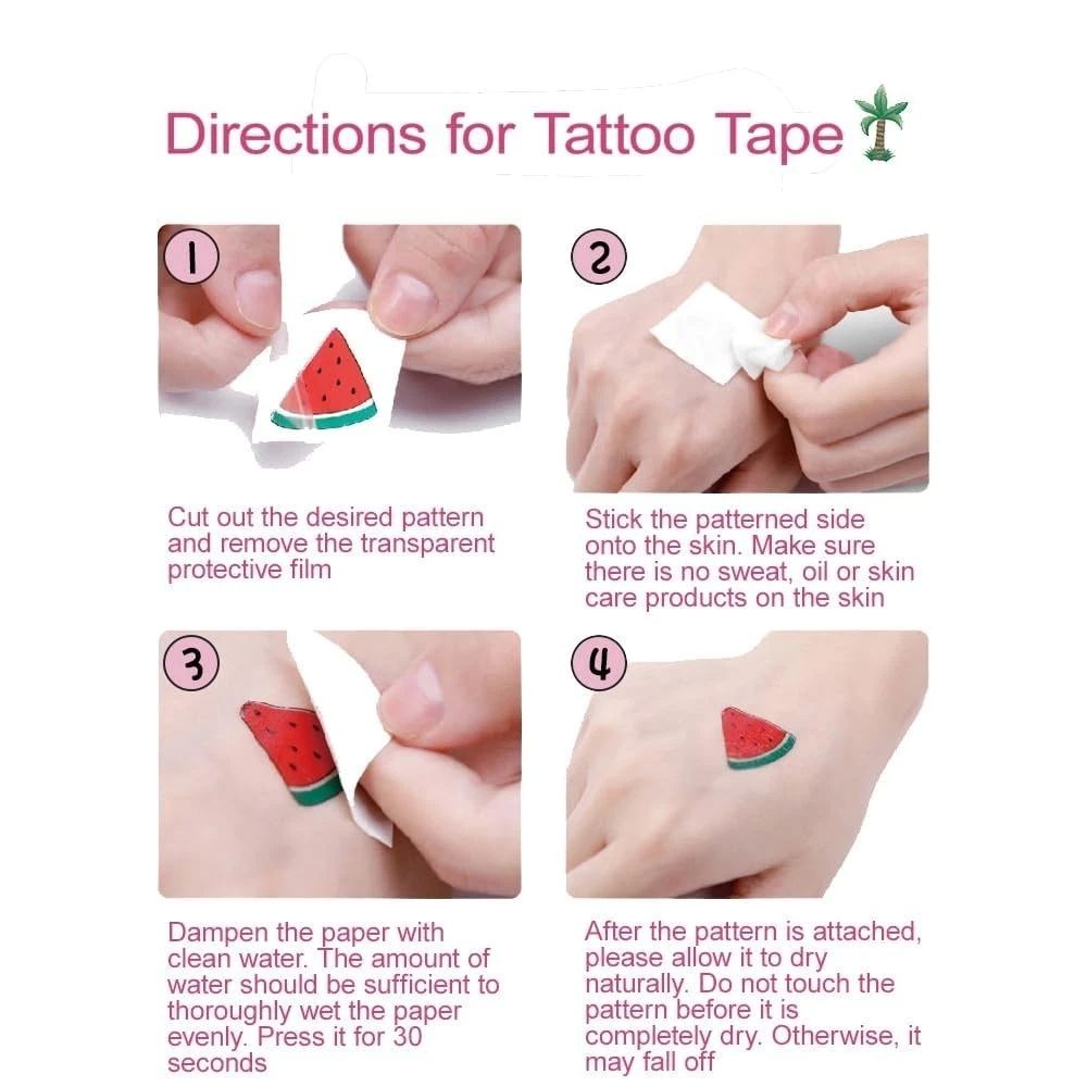 Temporary World Cup Face Tattoos 10 Sheets - USA Canada Mexico Flag Decals