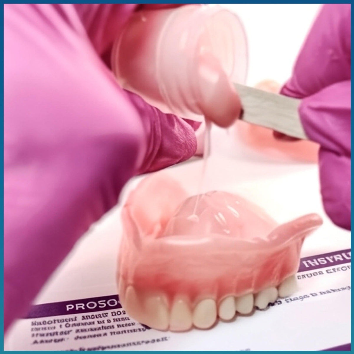 Denture Reline Kit 2-Pack Soft, Zinc-Free for Loose Dentures - Easy DIY
