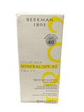 Mineral Sunscreen SPF 40 PA+++ for Face - Milky Sun Protection 1.69oz