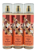 Set of 3 Fall In Bloom Fragrance Mist Sprays 8 oz - Body & Bath