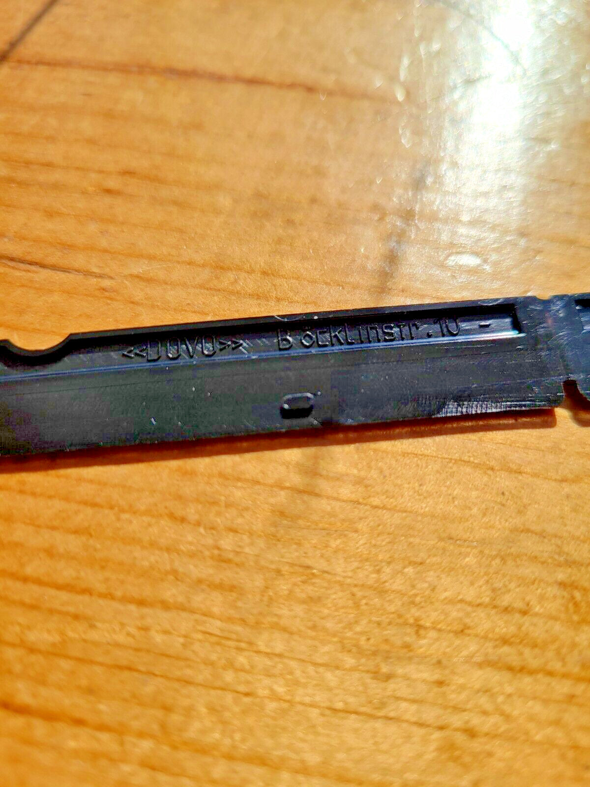 Black Synthetic Razor Blade Holder for Shavette Razors - Pack of 5