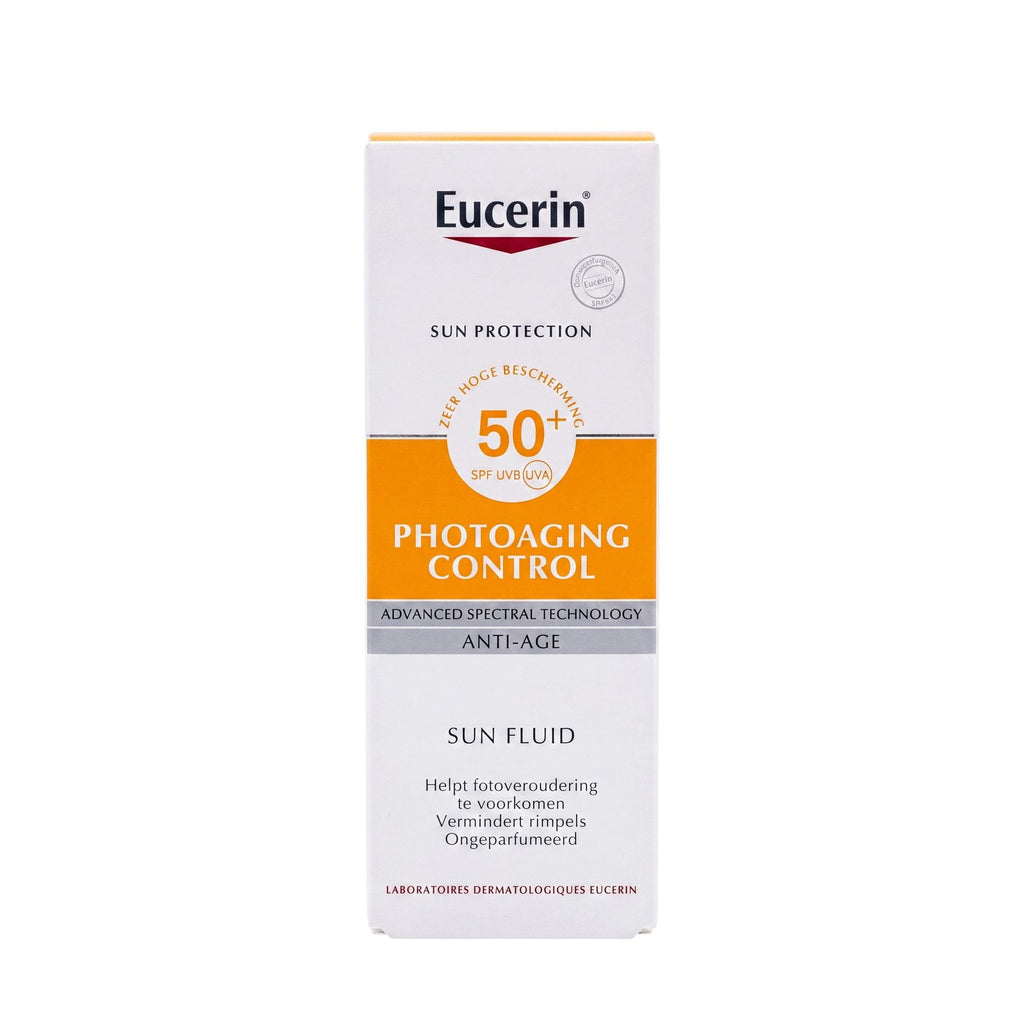 Eucerin SPF50+ Photoaging Control Sun Fluid 50ml - Lightweight Facial Sunscreen