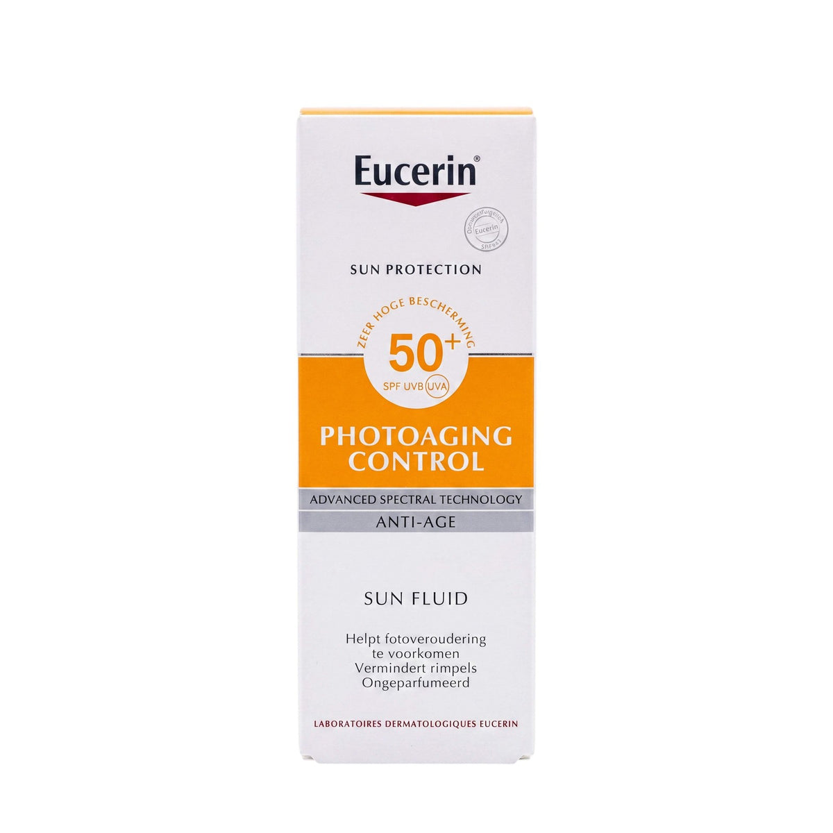 Eucerin SPF50+ Photoaging Control Sun Fluid 50ml - Lightweight Facial Sunscreen