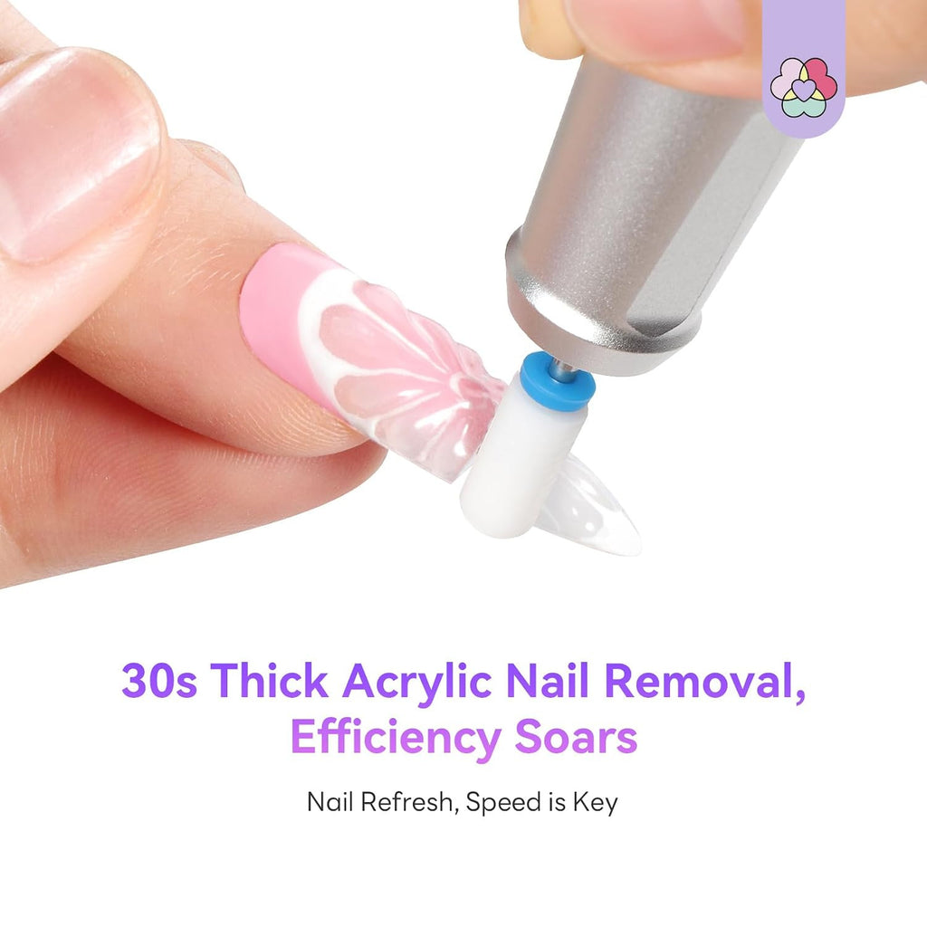 Electric Nail Drill 40000 RPM for Acrylic Removal and Nail Art
