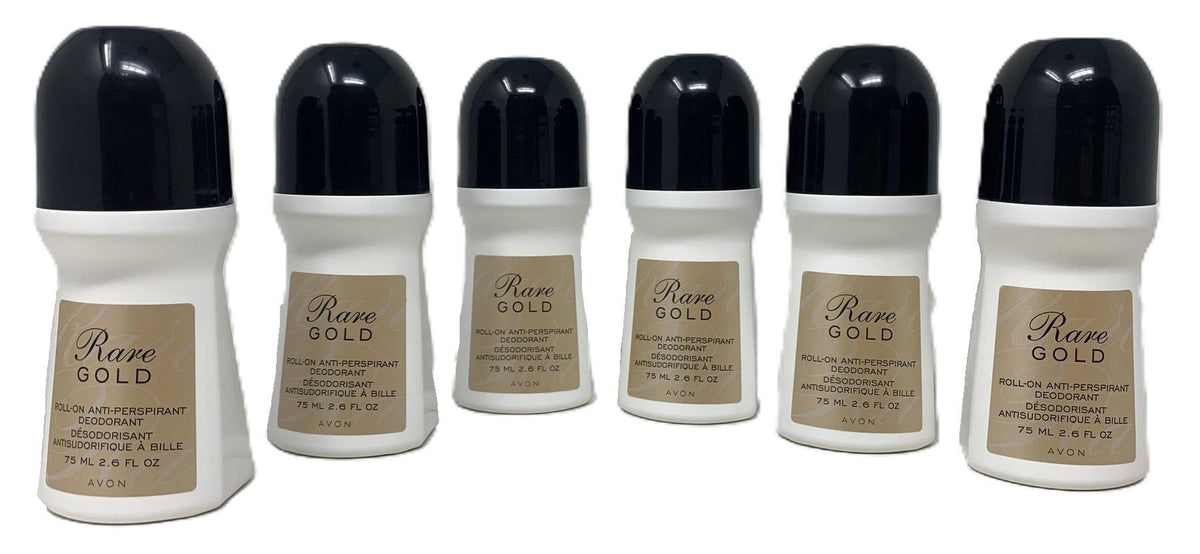 Anti-Perspirant Deodorant Roll-On with Long-Lasting Fragrance - 6 Pack