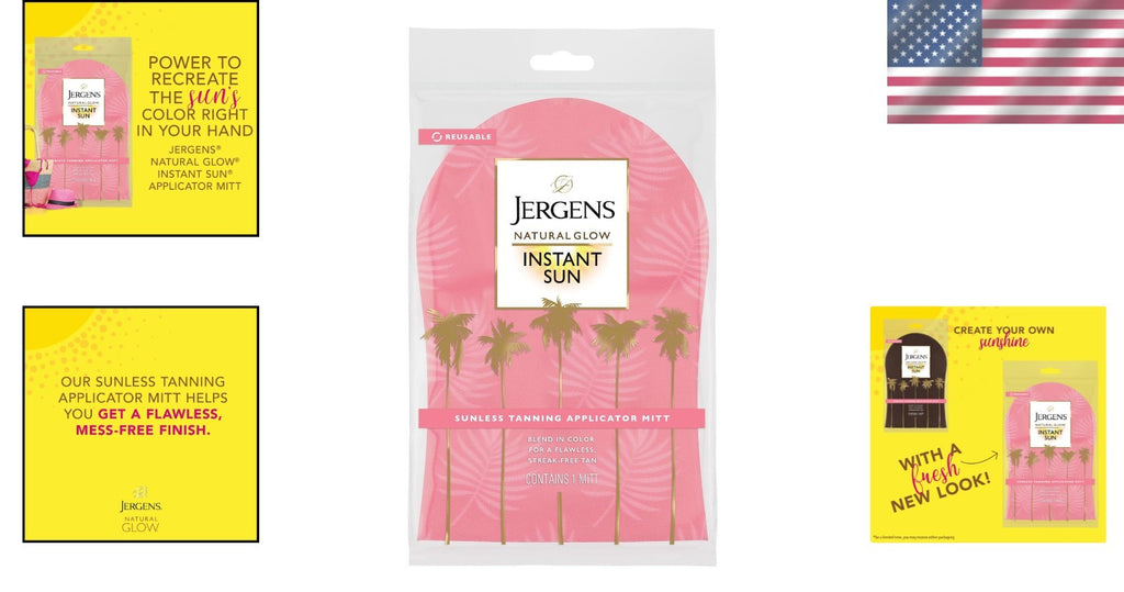 Reusable Tanning Mitt for Even, Mess-Free Self-Tanning Application