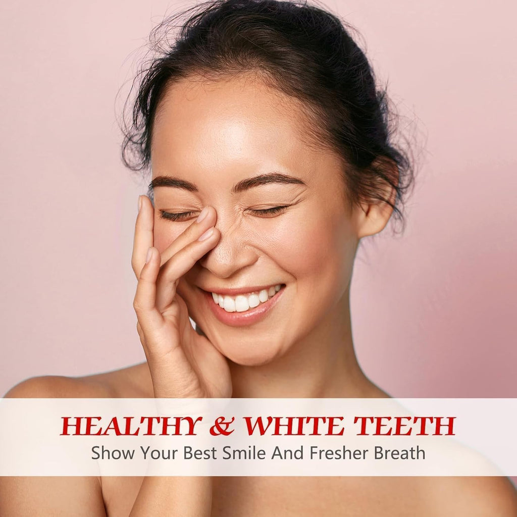 Probiotic Fluoride-Free Whitening Toothpaste for Sensitive Teeth - Ultra Brightening & Gum Care