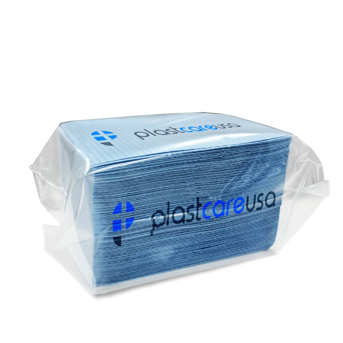 Blue Disposable Dental Bibs - 50 Count, Waterproof Paper Covers for Dental, Tattoo, Tray & Nail Chair
