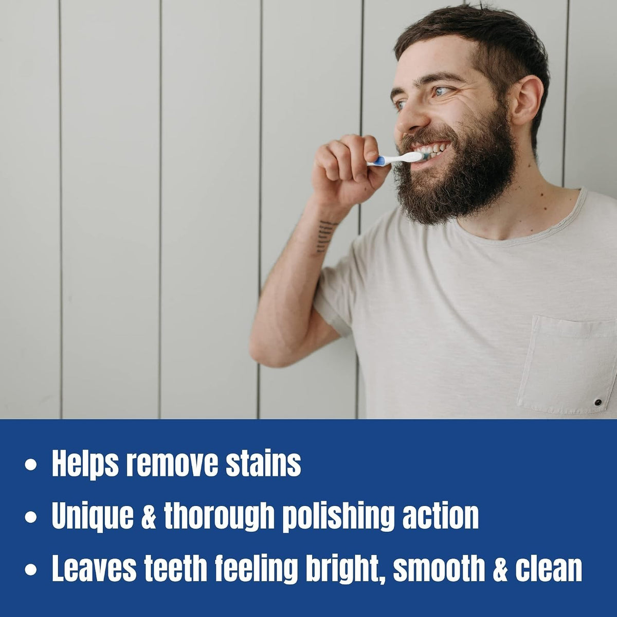 Natural Toothpowder for Stain Removal - Brighten Teeth 50g