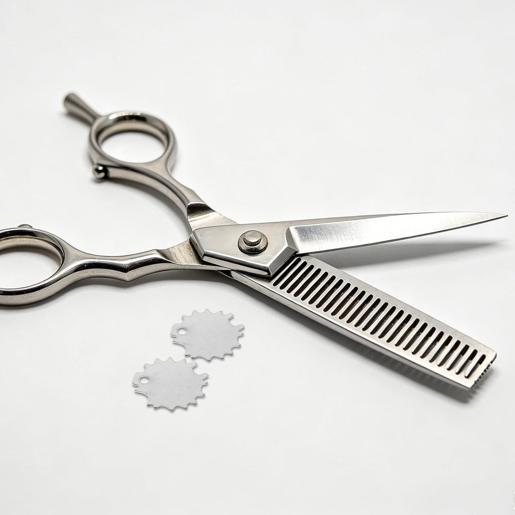 Hair Scissors Tension Adjustment Kit with Wrench and Spare Washers