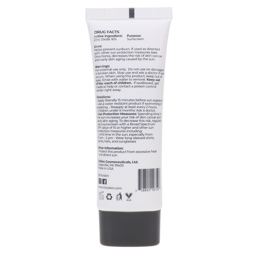SPF 40 Sunscreen with Zinc & Vitamins - Hydrating Moisturizer for Mature Skin