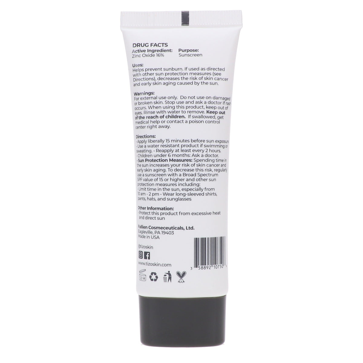SPF 40 Sunscreen with Zinc & Vitamins - Hydrating Moisturizer for Mature Skin