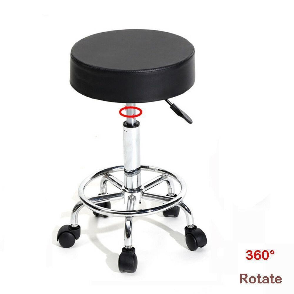 Adjustable Salon Barber Stool Swivel Hydraulic Massage Chair with Casters