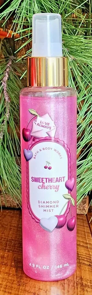 Spring Cherry Scent Bath & Body Set - Body Cream, Shower Gel & Mist