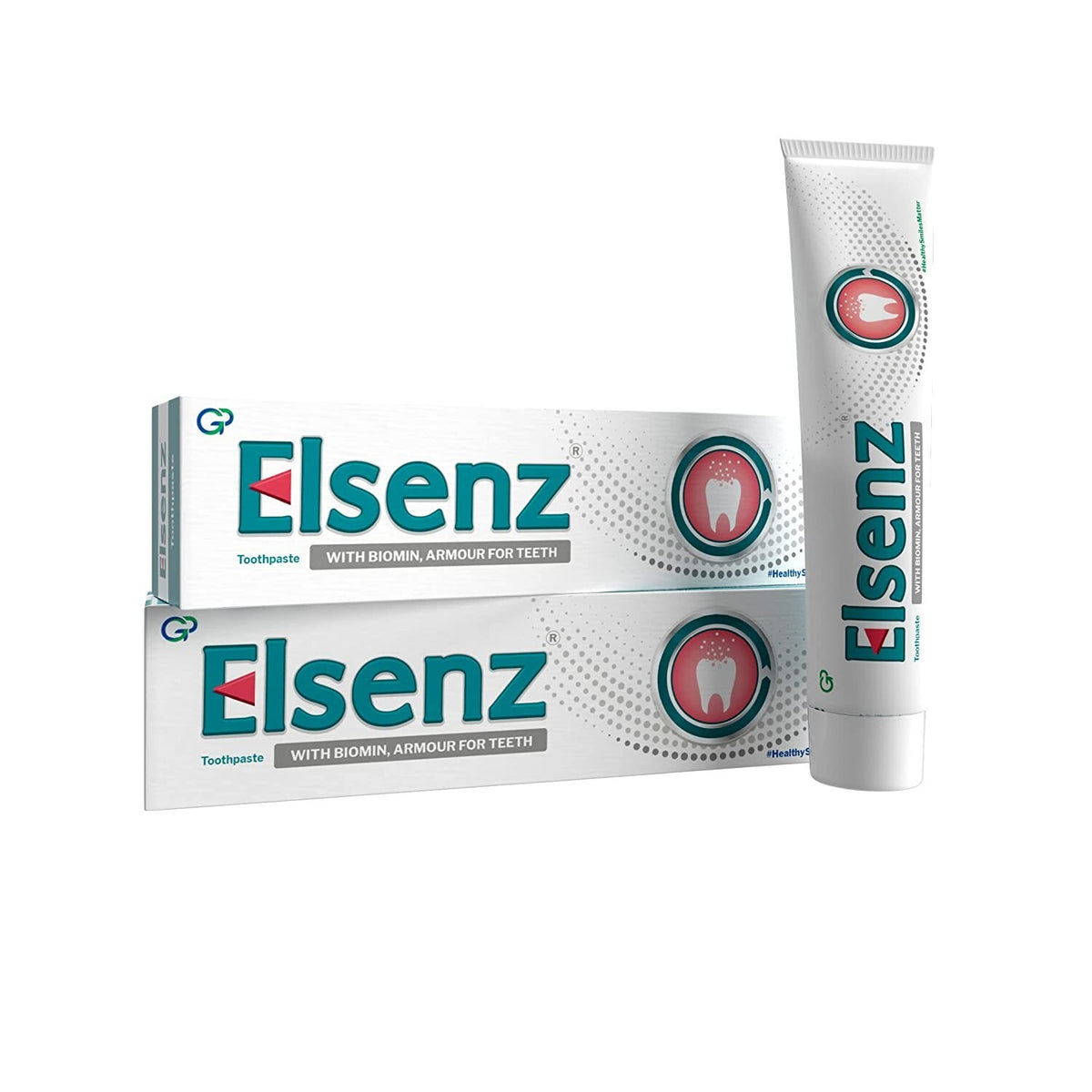Elsenz Anti Cavity Fluoride Toothpaste 70g Pack of 2 - Remineralizing Dental Care
