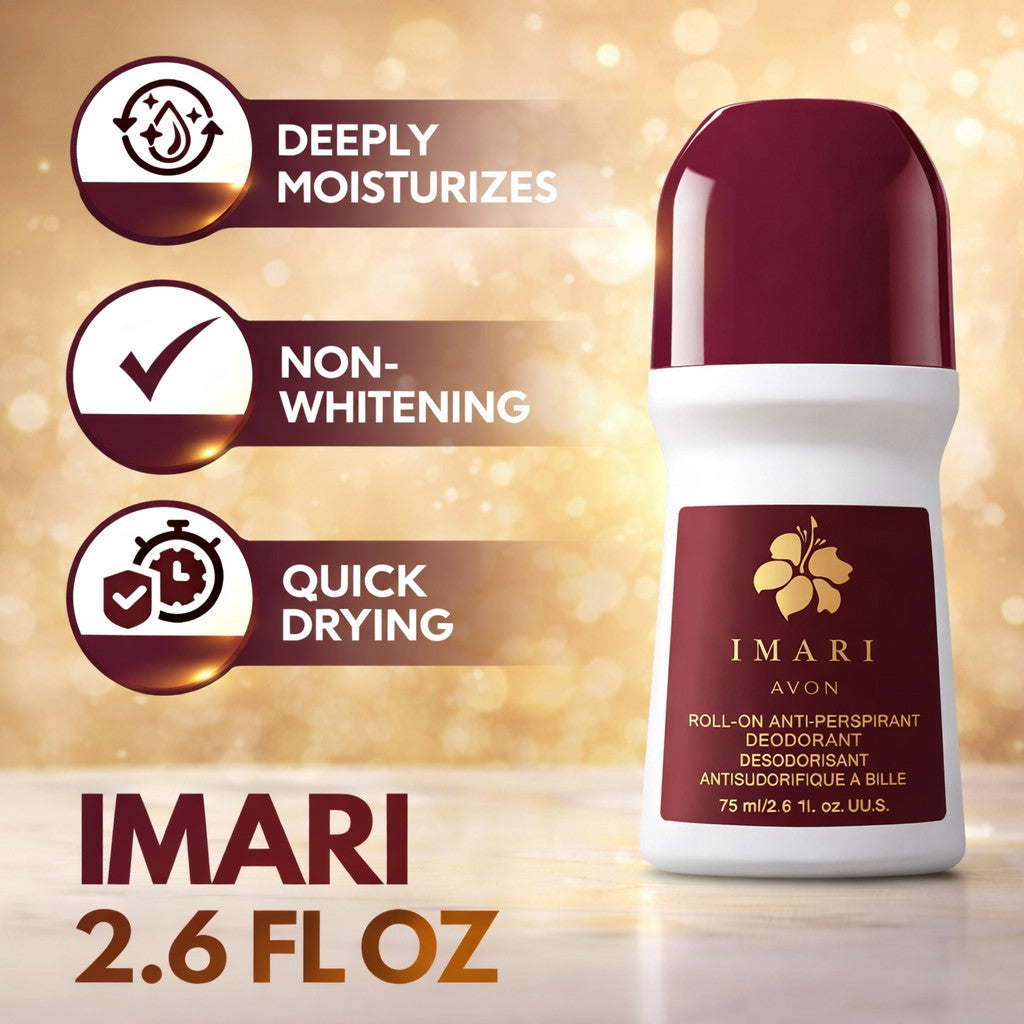 Avon Imari Roll-On Antiperspirant Deodorant Set - 4 Pack, 2.6 Fl Oz Each