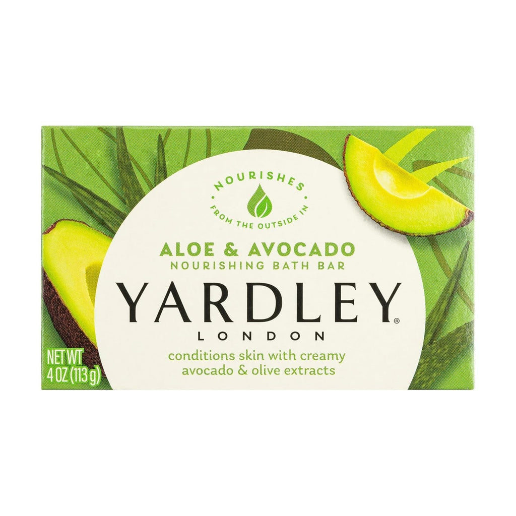Aloe & Avocado Nourishing Bath Soap Bar - Moisturizing Skin Care