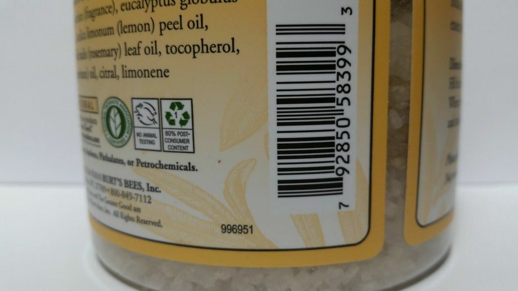 Burt's Bees Therapeutic Bath Crystals with Eucalyptus Oil 1lb, Discontinued