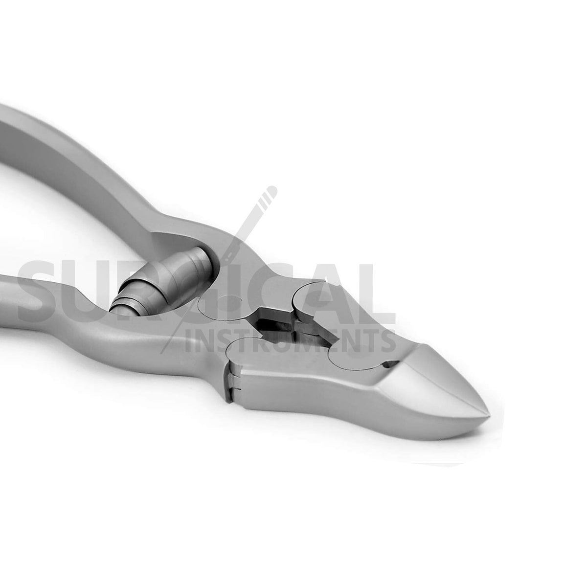 Stainless Steel Toe Nail Nipper for Thick Toenails - Surgical Pedicure Tool