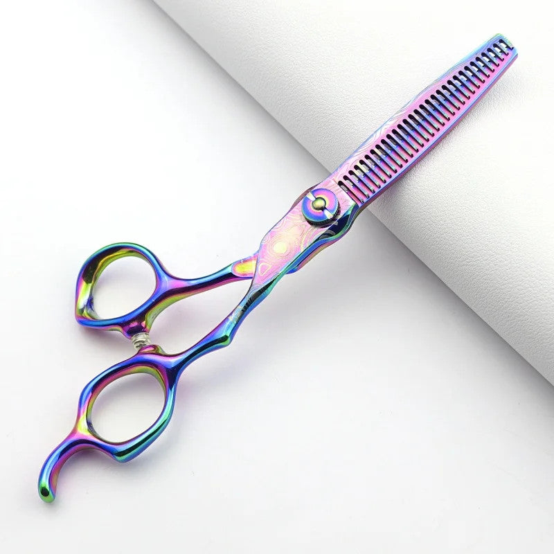 Professional 6-Inch Hair Scissors Set for Salon & Home Haircutting